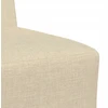 Modulinis sofa vienetas be rankų 2 vnt. Kreminė audinys
