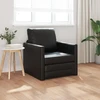 Sofa lova 60cm Juoda Dirbtinė Oda