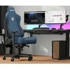 AndaSeat Kaiser 3E XL šviesiai mėlyna audinio žaidimų kėdė