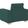 Sofa-kėdė, tamsiai žalia, 100x78x80cm, audinys