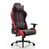 Diablo Chairs Diablo X-One 2.0 King Size Bloody Mary materiałowy juodai-raudonas
