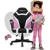 Žaidimų kėdė vaikams Huzaro Ranger 1.0 Mesh, Rožinės spalvos
