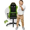 Žaidimų kėdė vaikams Huzaro Ranger 6.0, Juodos/Žalios spalvos