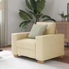 Sofa Sofos krėslas, kreminės spalvos, 100x78x80 cm, audinys