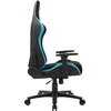 Onex Air Suede; PVC; Nylon caster; Metal | Gaming chairs | STC Alcantara L Series | Juodas/Mėlyna