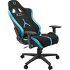 Onex Air Suede; PVC; Nylon caster; Metal | Gaming chairs | STC Alcantara L Series | Juodas/Mėlyna