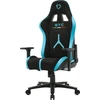 Onex STC Alcantara L Series | Gaming chairs | Air Suede; PVC; Nylon caster; Metal | Juodas/Mėlyna