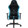 Onex Air Suede; PVC; Nylon caster; Metal | Gaming chairs | STC Alcantara L Series | Juodas/Mėlyna