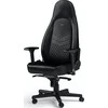 Žaidimų kėdė Noblechairs ICON Real Leather Gaming Chair, Juoda