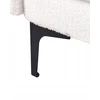 Fotelis Beliani Fotel ALNES Boucle baltas