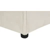 Sofa Beliani 1-vietis modulis ARDAL, kreminė balta, velvetas