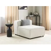 Sofa Beliani 1-vietis modulis ARDAL, kreminė balta, velvetas