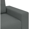 Sofa-kėdė, tamsiai pilka, 100x78x80 cm, audinys