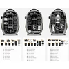 Kuprinė K+F Kuprinė Fotograficzny Foto Na Aparat Lustrzankę Dslr Do Canon Nikon Sony / K&amp;f / Kf13.134v3 Žalias