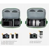 Fotografijos krepšys, dėklas, diržas DSLR fotoaparatams, dronams, vaizdo kameroms, stabilizatoriams K&amp;f / Kf13.179v8 / žalias