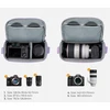 Fotografijos krepšys, dėklas, diržas DSLR fotoaparatams, dronams, vaizdo kameroms, stabilizatoriams K&f / Kf13.179v7 / violetinė