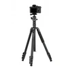 Stovas - Fotopro A5i Aliuminio Stovas Su FPH-55QS Kamuoliniu Galvute 10 Kg Apkrova 205 Cm Aukštis Juodas