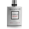 Fragrance World Allusive Canale Sport EDP parfumuotas vanduo vyrams, 80 ml