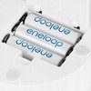 Freepower 360° pasukamas grotuvas 12x4,5 cm, baltas, su reguliuojamu sukimosi greičiu