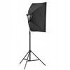 Studijinė lemputė Freepower LED lemputė FreePower LED-30RGB su softboxais 50x70cm