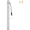 Freepower Šešėlių neturinti palapinė 40 cm LED 2x30W