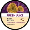 Fresh Juice Passiflora ir Makadamijos drėkinantis kūno sviestas, 225 ml