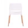 Fromm & Starck Home Select TARCENTO moderni kėdė, balta + medinės kojos