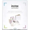 Nuotraukų rėmelis Fujifilm instax rinkinys 1-ajam vaiko gimtadieniui, rožinis (rėmelis, albumas, lipdukai ir dekoruota lipni jostelė)