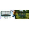 Batutas vaikams FunFit 374 cm su tinklu ir berniuku