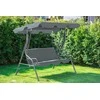 Funfit Garden Sodo sūpynės "Relax" 3 asmenims, pilkos spalvos