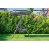 Funfit Garden Sodo sūpynės "Relax" 3 asmenims, pilkos spalvos