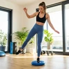 Funfit Poduszka sensoryczna 33 cm mėlyna