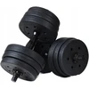 „Funfit“ hanteliai 4255 bituminiai 2 x 10 kg