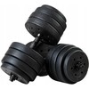 Funfit Hanteliai 4257 bituminiai 2 x 20 kg
