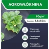 Funfit STIPRI AGROPLĖVĖ PIKTŽOLIŲ SLOPINIMO DANGALAS 1,1x50m 90g/m JUODA AGROTEKSTILĖ