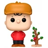 FUNKO POP! Vinilinė figūrėlė: Peanuts - Charlie Brown with Tree, 9.5 cm
