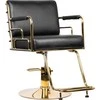 Activeshop Kirpyklos kėdė GABBIANO HAIRDRESSING CHAIR PRATO GOLD Juodas