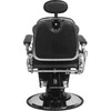 Activeshop Kirpyklos kėdė Barber Chair Gabbiano Francesco Chrome Juodas
