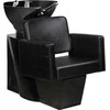 Activeshop Kirpyklos plautuvė GABBIANO PROFESSIONAL HAIRWASHER CHAIR ANKARA Juodas BASE Juodas SEAT