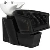 Activeshop Kirpyklos plautuvė GABBIANO PROFESSIONAL HAIRWASHER LONDON GOLDEN ARCH Juodas