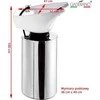 Activeshop Kirpyklos plautuvė GABBIANO WASHING STATION MODEL 3 Baltas