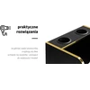 Activeshop Kirpėjo reikmenų spintelė Gabbiano Trix Gold Juodas