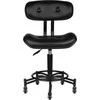 Activeshop Kosmetologinė meistro kėdutė GABBIANO HAIRDRESSER STOOL FLORENCE Juodas