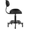 Activeshop Kosmetologinė meistro kėdutė GABBIANO HAIRDRESSER STOOL FLORENCE Juodas