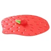 Usorteret Charles Viancin BERRIES 23 cm silikoninis dangtelis raudonas