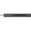 Brennenstuhl EMI/RFI 6gn, 3m, 2xusb, juoda 60.000a