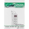 Galios juosta InLine ® Lizdo juosta ŠVEICARIJA, 3-way, su jungikliu, 1,5 m, balta