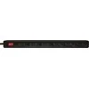LogiLink 6 gniazd 1.5m juoda | LPS232B