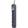 Galios juosta Montis MT030 įtampa 5 lizdai 5 m juoda (MT030-5)