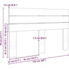 Galvūgalis, 120 cm, ąžuolo masyvo mediena